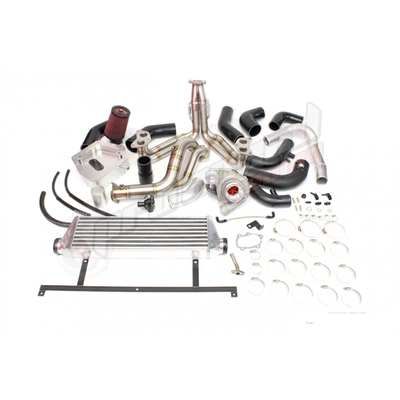 Image of a high performance aftermarket turbo kit